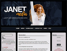 Tablet Screenshot of janetmedia.com